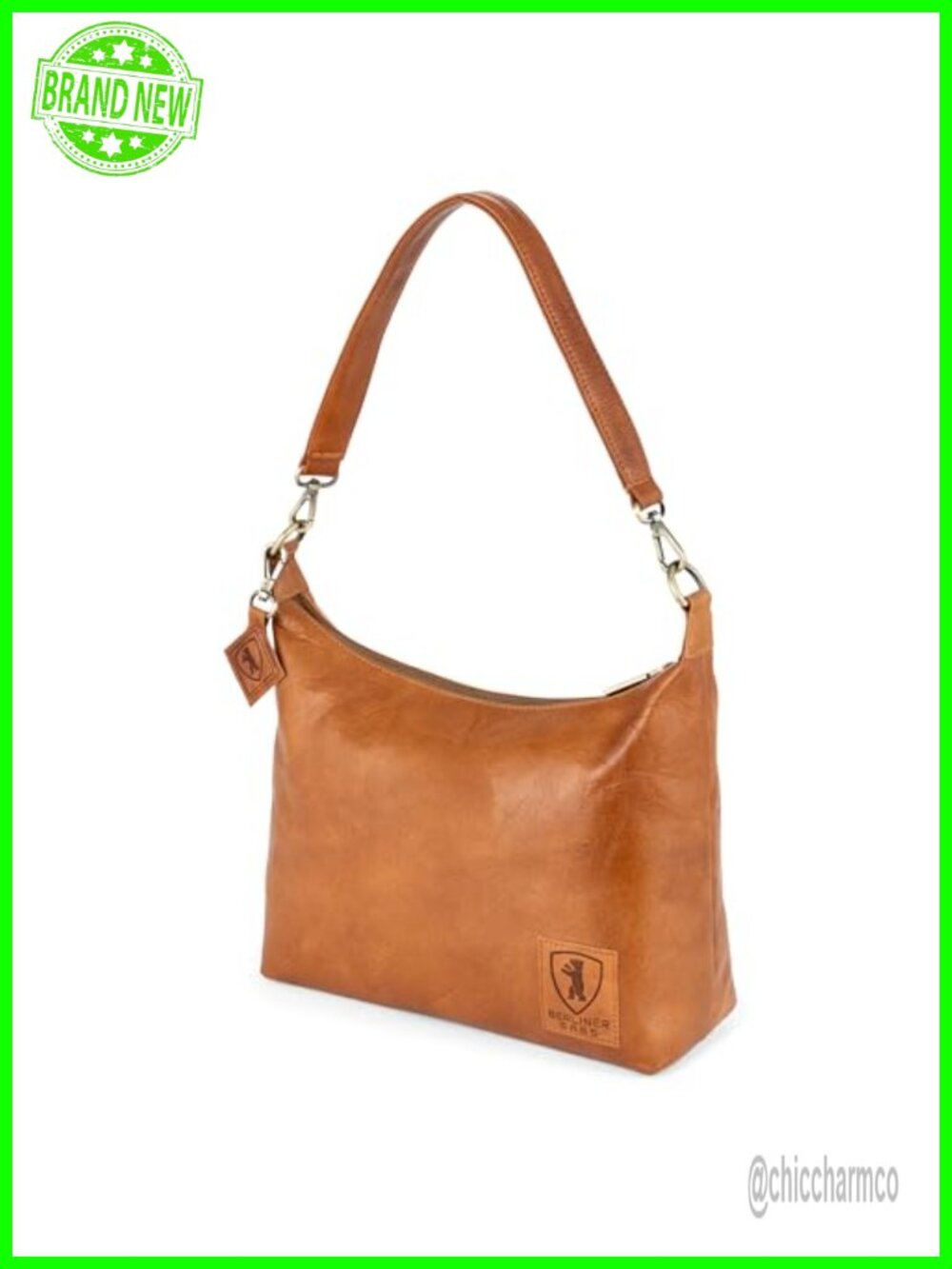 Genuine Leather Hobo Shoulder Bag Vintage Top Handle Purse Women Handbag